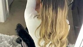 Blond snøkanin revet av BBC og fylt med sæd