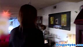 realtor sucks buyer's cock before fucking pussy