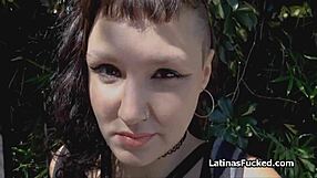 Pounding Tattooed Latina Amateur In Bikini For Cash POV.