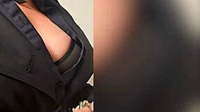 Bold Ladylyne's Black Cock Stretches Tight Milf Pussy Hard