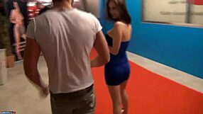 German Brunette Deepthroated And Anal Fucked In Handcuffs