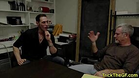 Cheating Russian babe tied up and banged hard in wild session