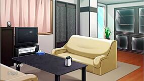 master and beautiful servant play creampie game in anime hentai ep2