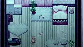 When the new wife Meg falls in this hentai game part 1