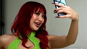 Is Mina Luxx Crushing on Her Hot Teacher's Monster Cock?