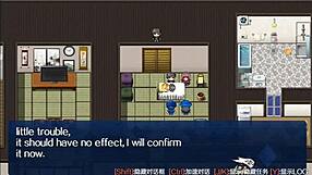 Who cares for the old man in the village prologue?