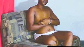 Amateur whore loves taking stepbrother's big black cock at home