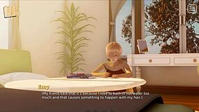 My bully turns into my lover in this intense anime hentai game