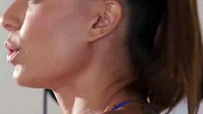 hard workout turns into hard fuck with cassie del isla and ryan mclane