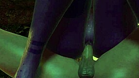 Wanna see a sexy purple elf bounce on top?