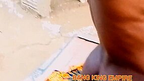 I gave her big dick bang with our lady BBW in outdoor group ride