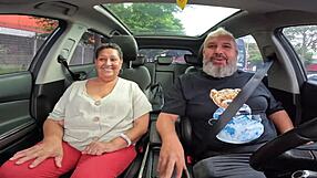 Dora Rodrigues Shares Her Life Naked In The Car With Huge Tits And Dirty Talk.