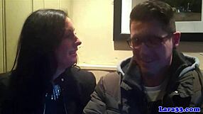 glam mature suck cock after picking up bloke