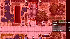 Who cares for the old man in the village prologue?