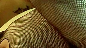 Bama's Best In Fishnets Receives Good Dick From Monster Cock Amateur