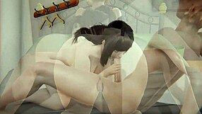 3D animated Hinata from Naruto in uncensored hentai action