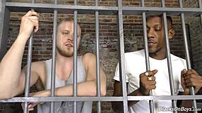 interracial gay sex in the prison