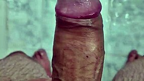 well-hung twink playing in the shower