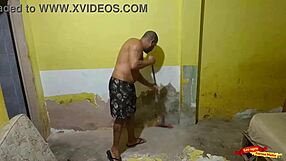 seduce the hired bricklayer until he fucks me