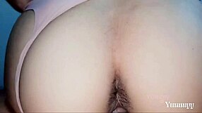 Secretly fucking stepsister in school uniform while stepmother is away, a risky homemade adventure.