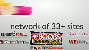 Huge natural tits on Terry Nova as she masturbates with vibrator intensely