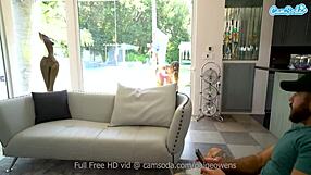 Stepsister Paige Owens Teases With Her Small Tits And Trimmed Pussy At Home