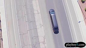 Amatorska para nurkuje w intensywnej orgii swingersów w Vegas, pragnąc dzikiego seksu grupowego