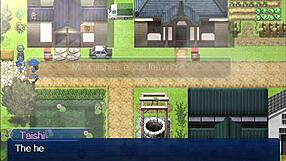 Who cares for the old man in the village prologue?