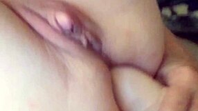 big clit milf uses huge dildo for penetration and masturbation