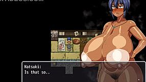 Steamy 3D hentai game with tanned natsuki's hot photoshoot