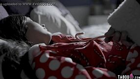 does santa fuck the petite teen beauty at his boss's home