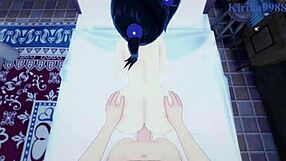 tokishikko dana gets creampied in intense immoral guild hentai