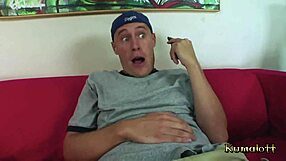 The ebony milf babysits the cute male