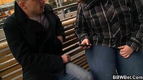 A man who picks up women for sex meets a chubby girl and has sex with her