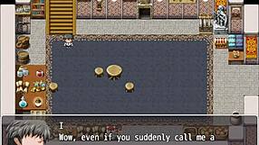 I ended up in another world to help a king with two elf slaves. They masturbate and cum in Bible Quest part 1