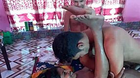 i love watching hanif and mst sumona deepthroat in threesome with manik mia