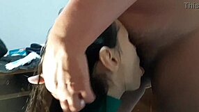 after i peed, she tongued my wet pussy real good - lesbian fun