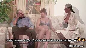 WOW! Watch This Fat Guy Bang Stepmom and Stepaunt One After Another!