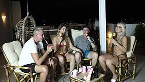 Elo Cardone in Victor Mustang raziskujeta divji fetiš v brazilski swingers kompilaciji