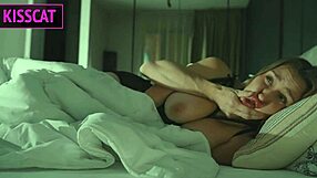 Step son returns home and meets new step mom at midnight in shared bed.