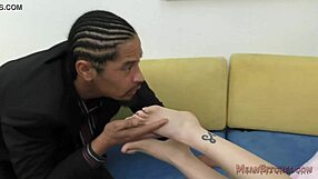 Nyomi Star Forces Her Boyfriend To Worship Her Pretty Asian Feet