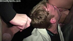 Cute Blondie Offers Ass In Public