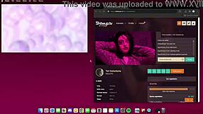 temresa gwiazdunia dances and crossdresses on sex cam with music