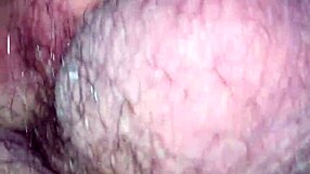 in the bedroom, she bends over for intense anal doggystyle, her big pussy lips gripping tightly during assfucking.