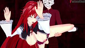Hs dxd ntr madness 3 rias gremory wants more behind issei full 1hr movie on sheer and ptrn fantasyking3