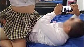 Mexican Student Fucks Teacher For Better Grade, Loves His Athletic Body And Big Cock