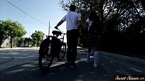 Young Teacher Rides Cock In Fantasy