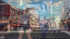 complete gameplay our red string part 21 with photoshoot and outdoor scenes