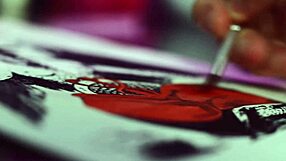 stole his books from the brunette twink