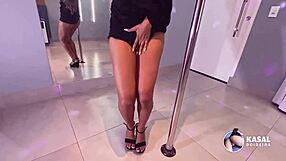 I Danced Without Panties and Filled My Pussy with Cum